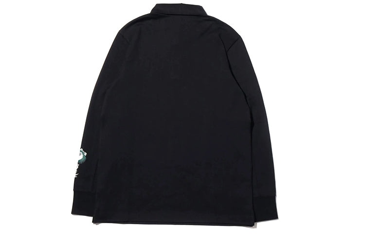 adidas originals Men's Galllery Rugby Shirt Black FM1663 - 2