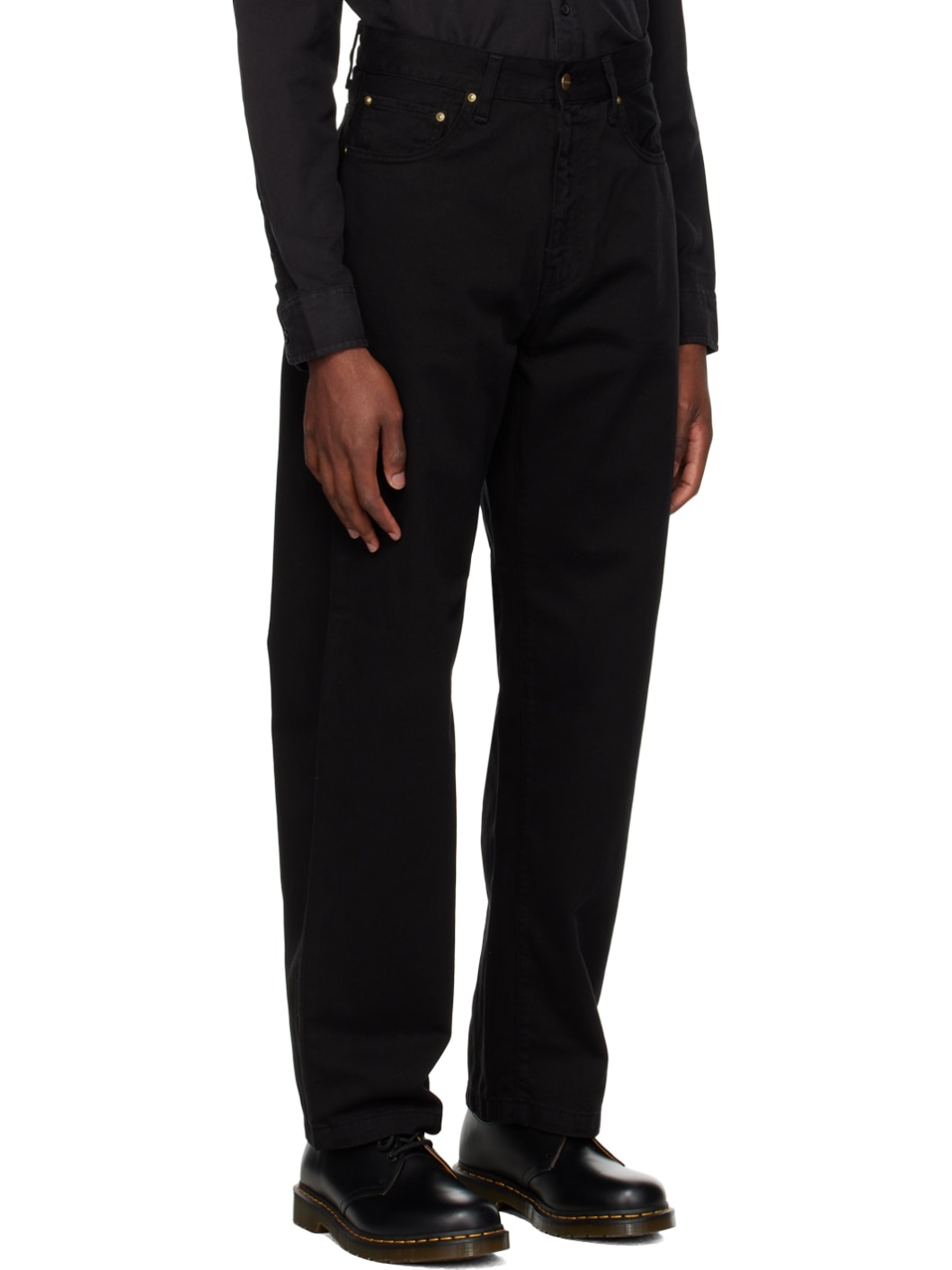 Black Derby Trousers - 2