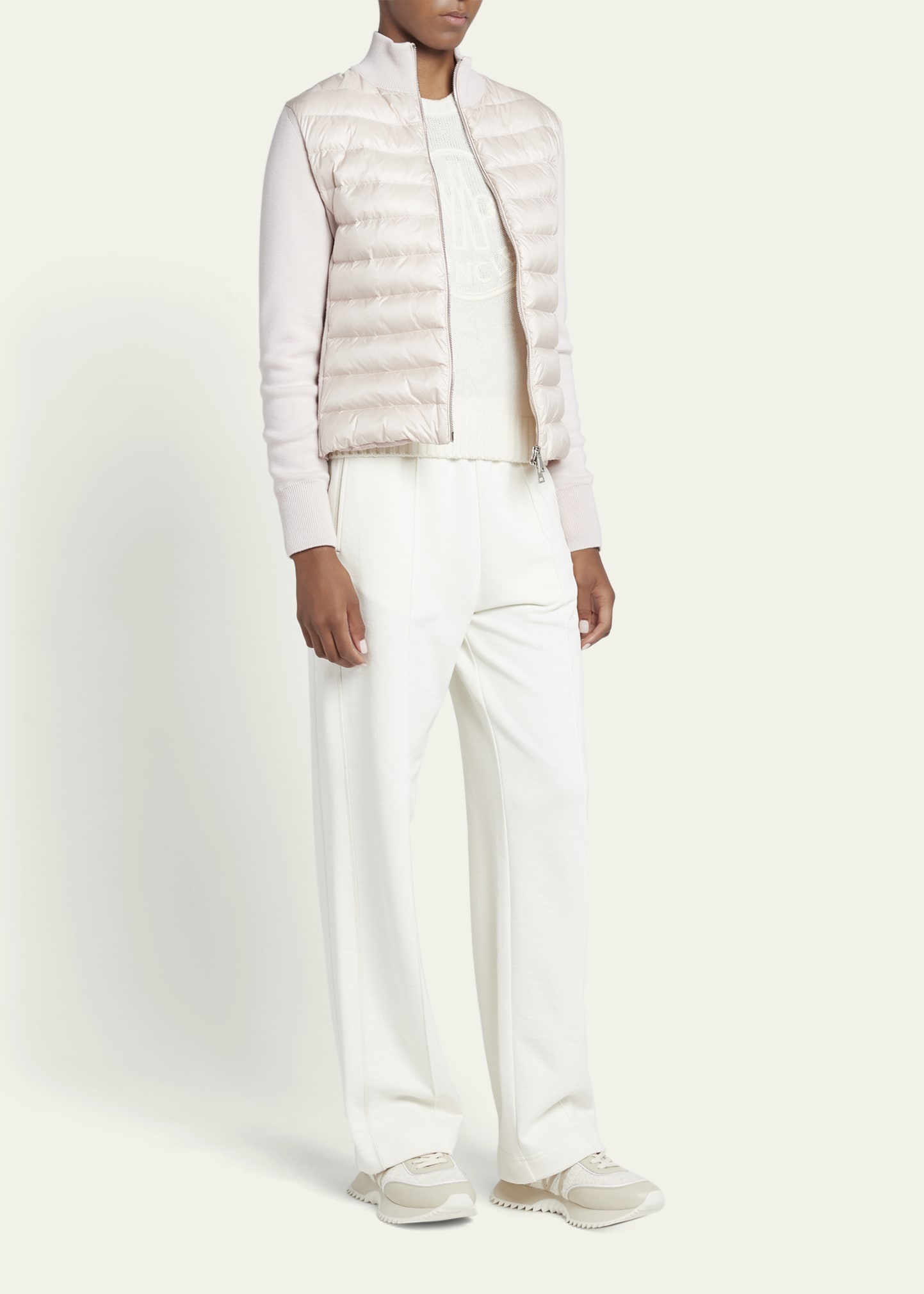 Hybrid Puffer Cardigan - 4