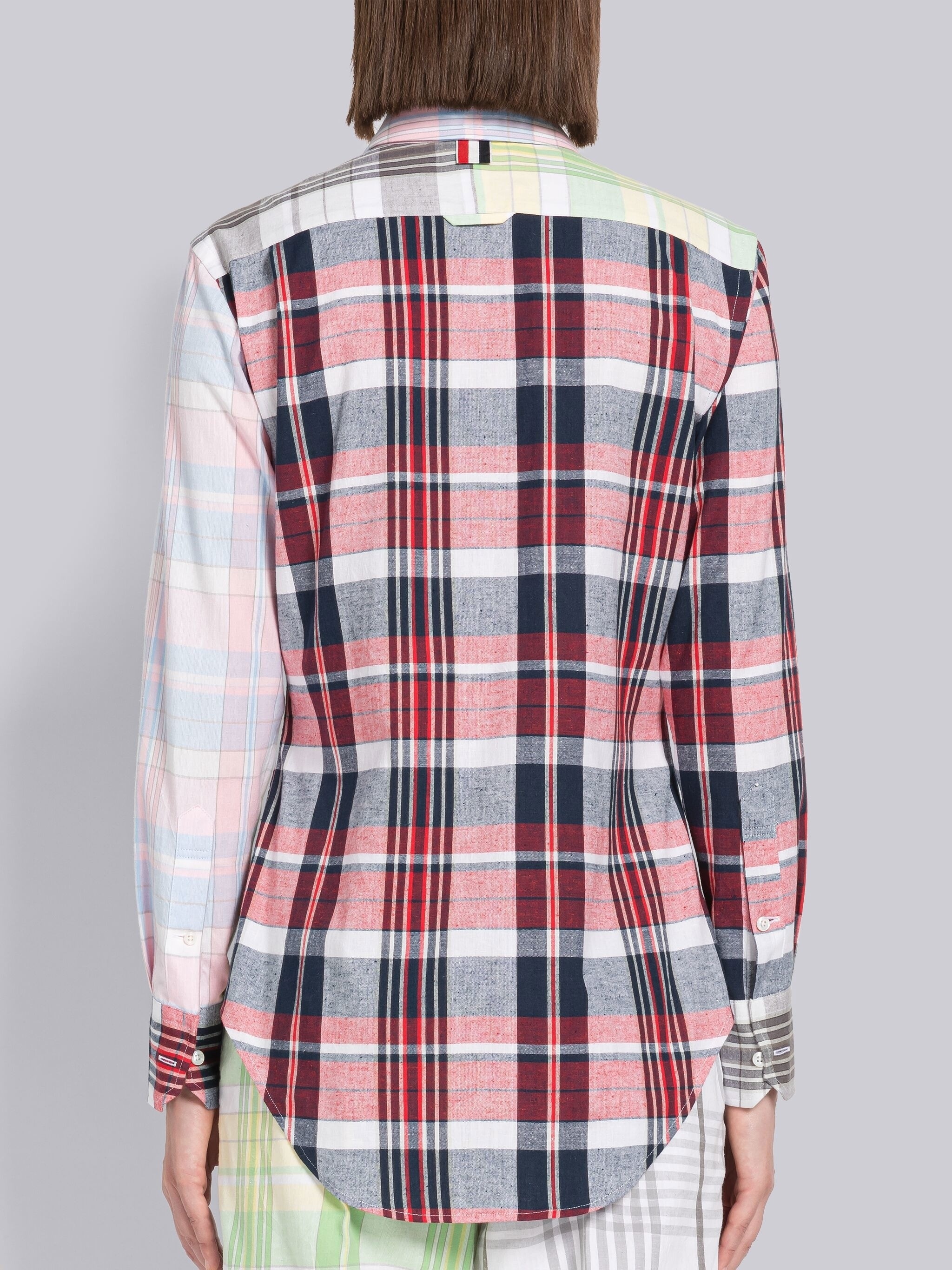 Fun-Mix Madras Point Collar Shirt - 4