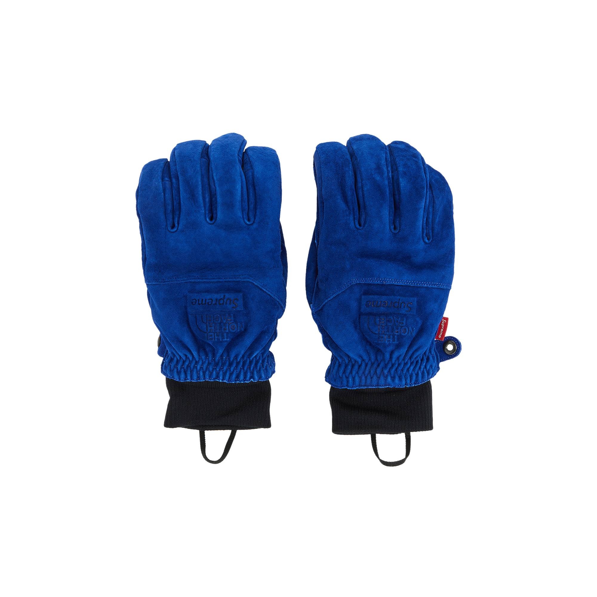 Supreme x The North Face Suede Glove 'Blue' - 1