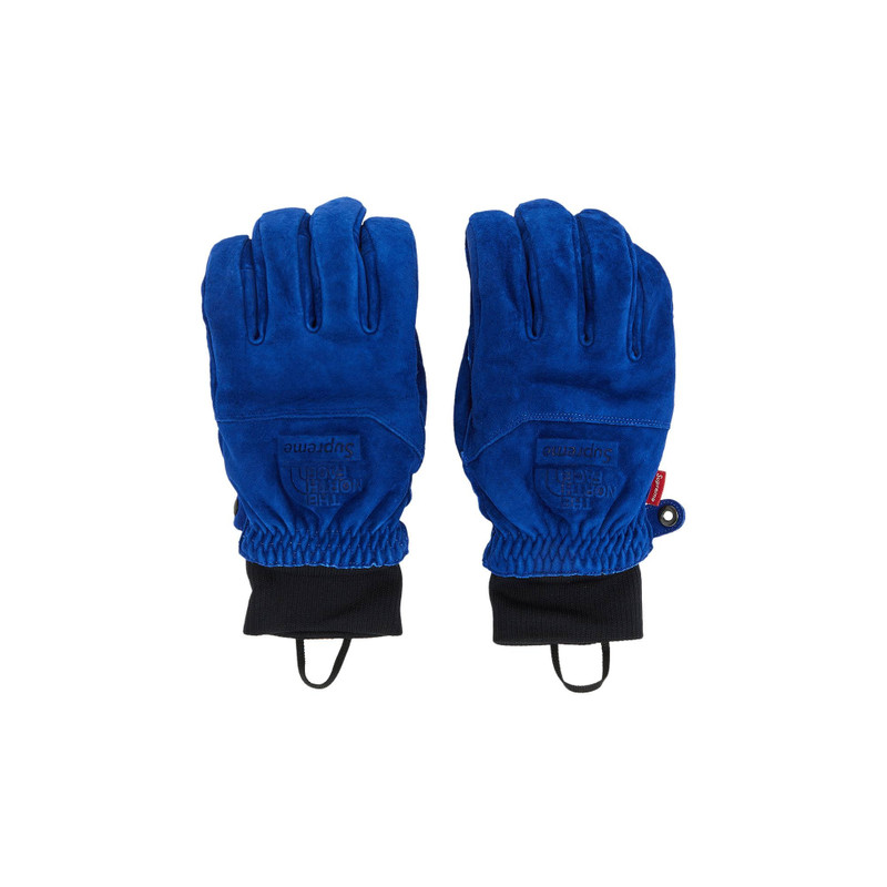 Supreme x The North Face Suede Glove 'Blue' - 1