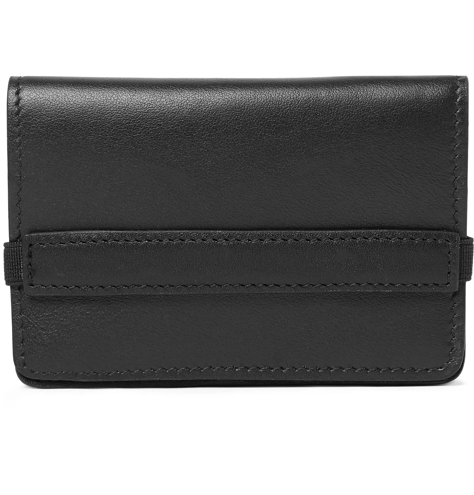 Logo-Print Leather Wallet - 1