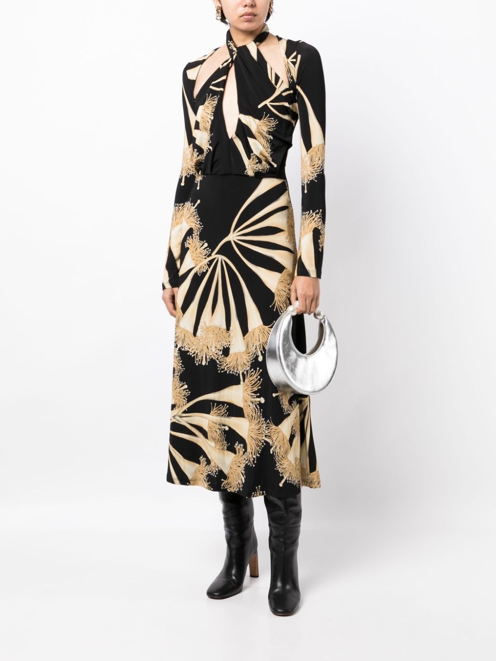 This Is Your Moment cut-out midi dress - 2