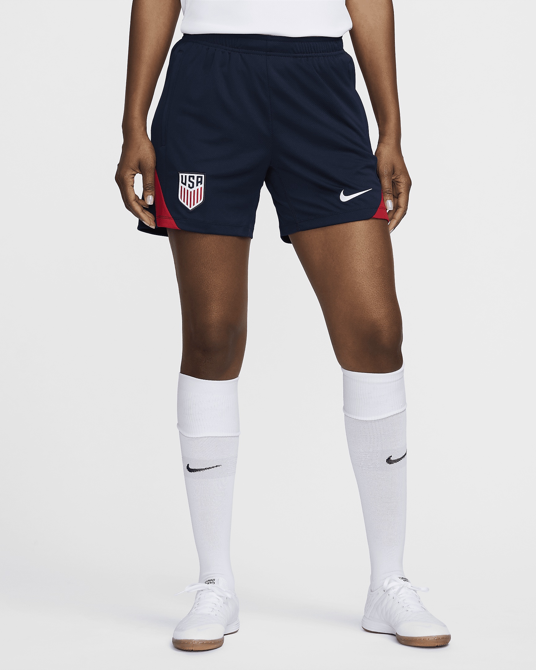 USMNT Strike Nike Women's Dri-FIT Soccer Knit Shorts - 1