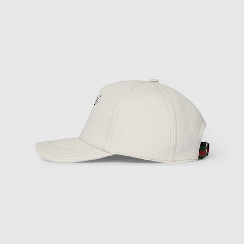 GUCCI Printed cotton canvas baseball hat outlook