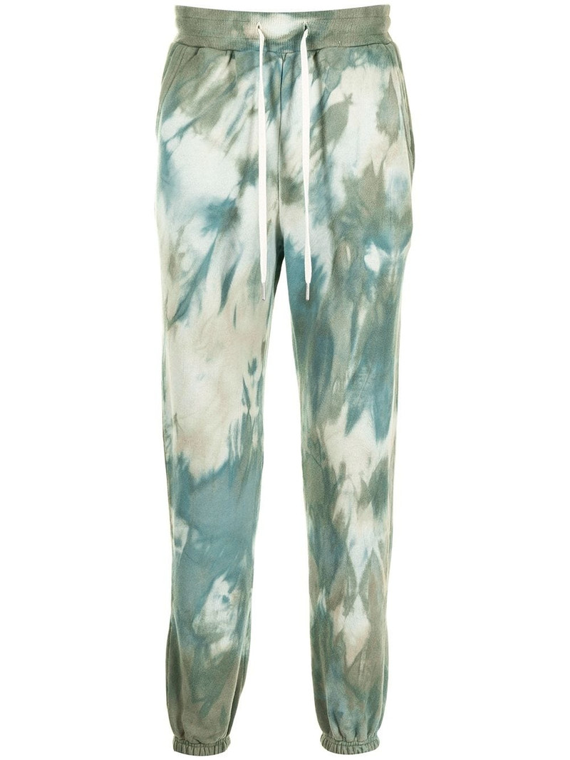 tie-dye print track pants 1