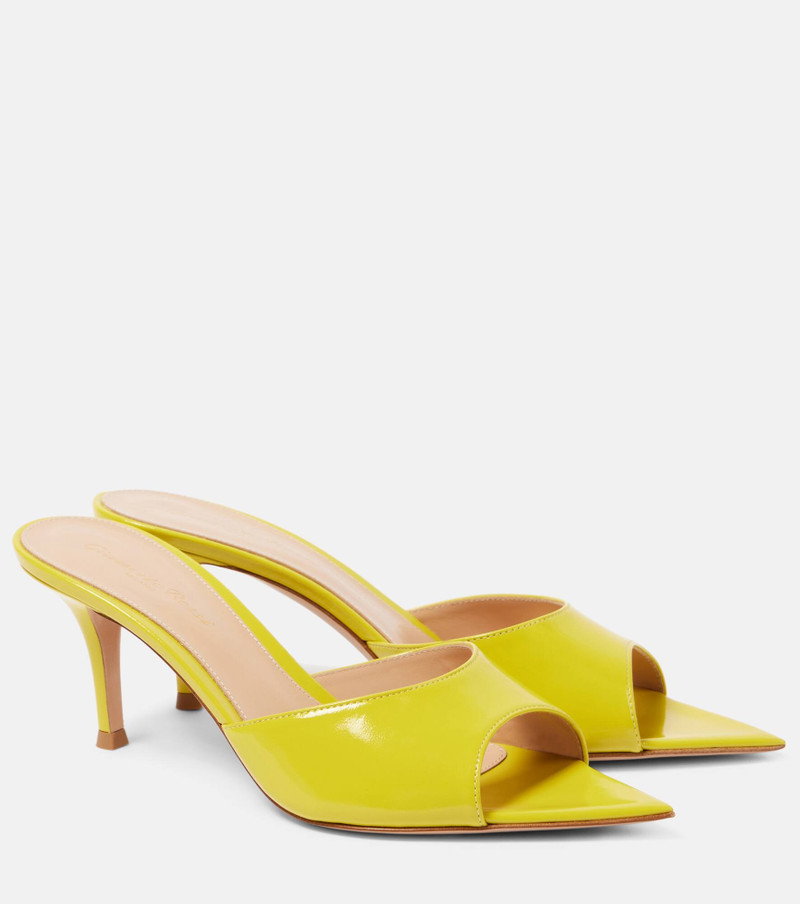 Pat 70 leather mules - 1