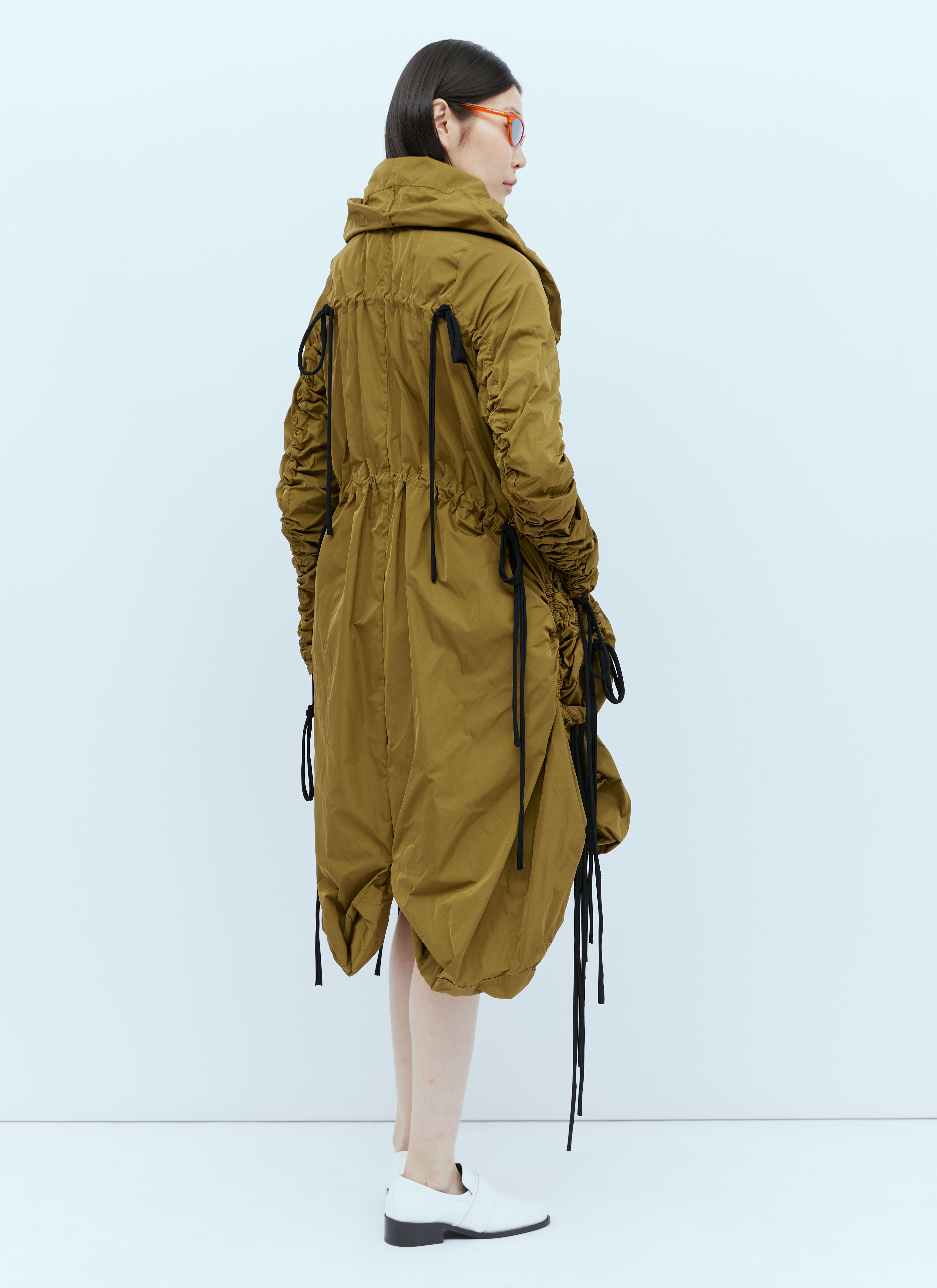 Drapy Hooded Parka - 2