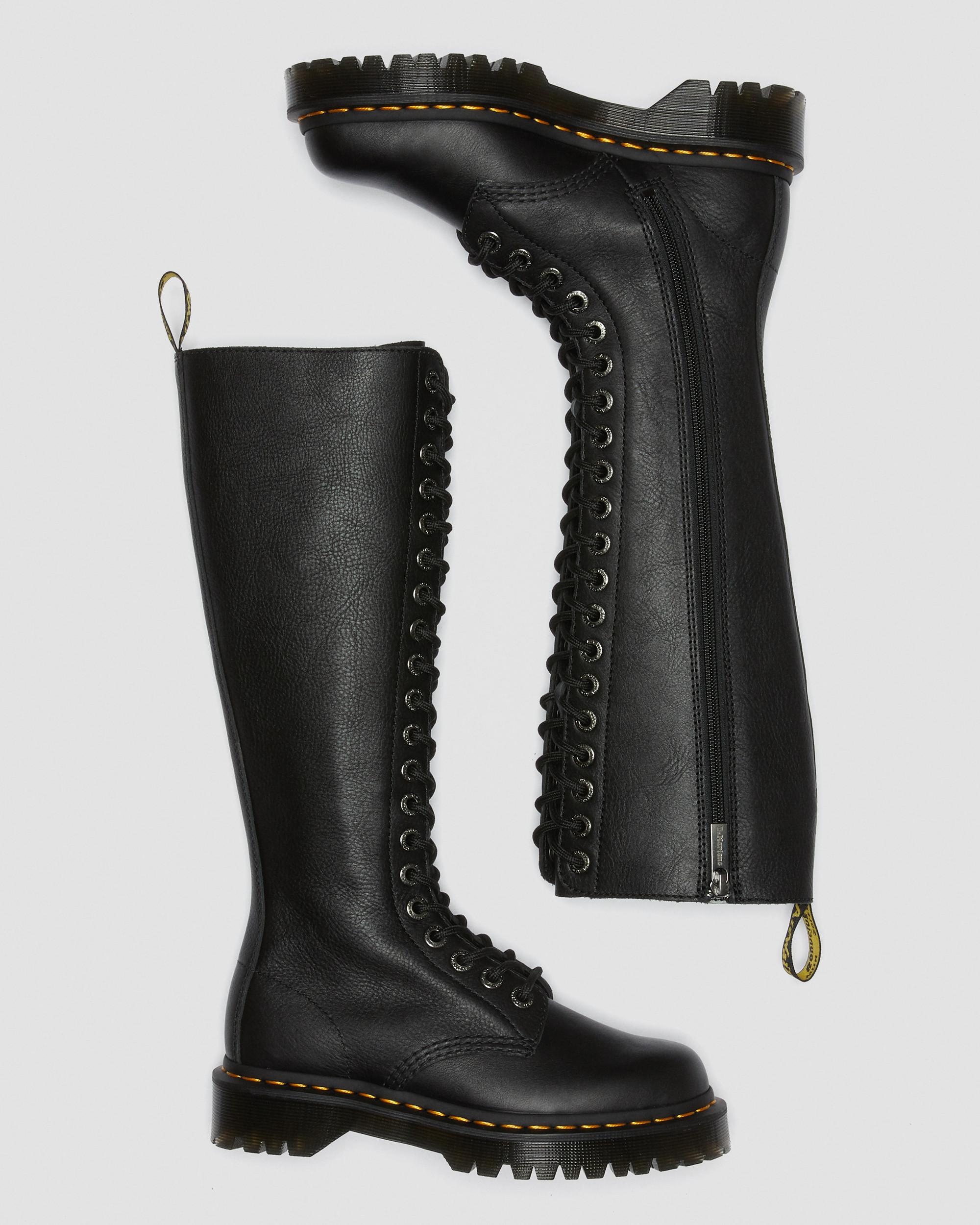 1B60 Bex Pisa Leather Knee High Boots - 10