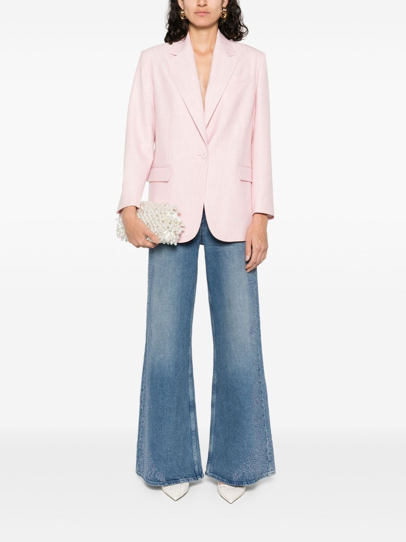 maje single-breasted blazer outlook