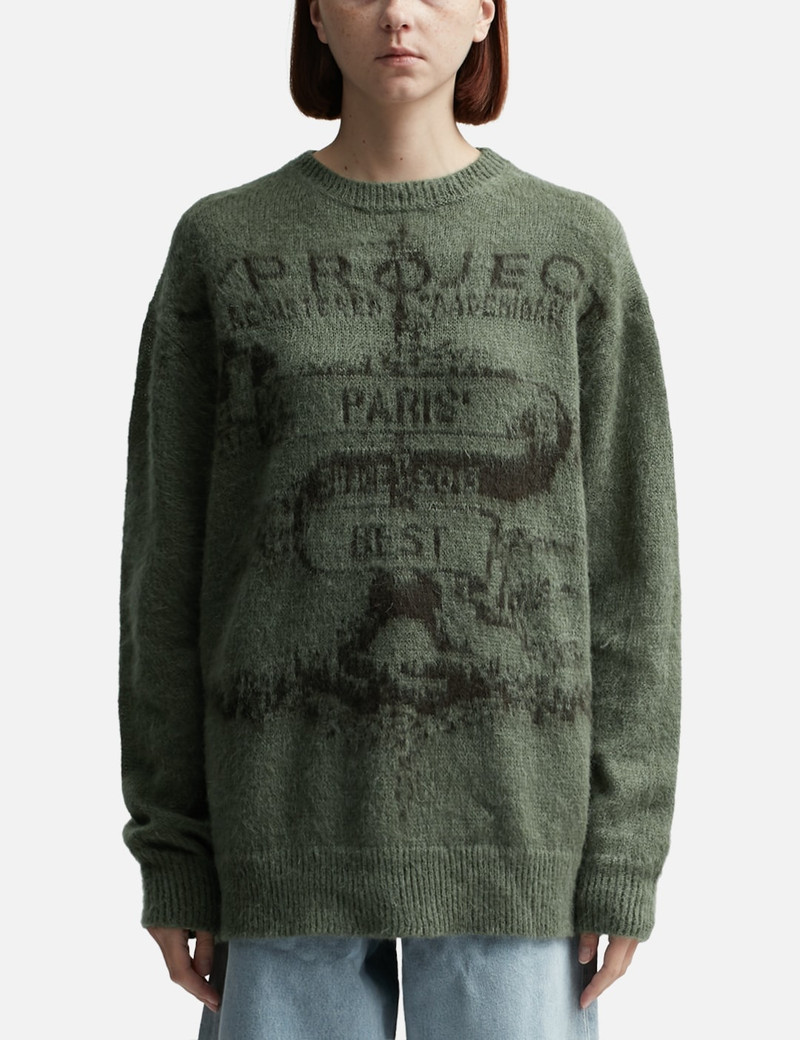 PARIS' BEST JACQUARD PULLOVER 1