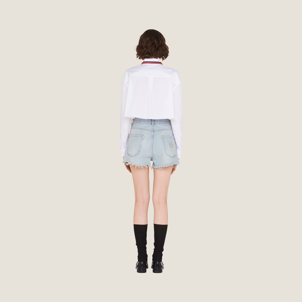 Denim shorts - 3