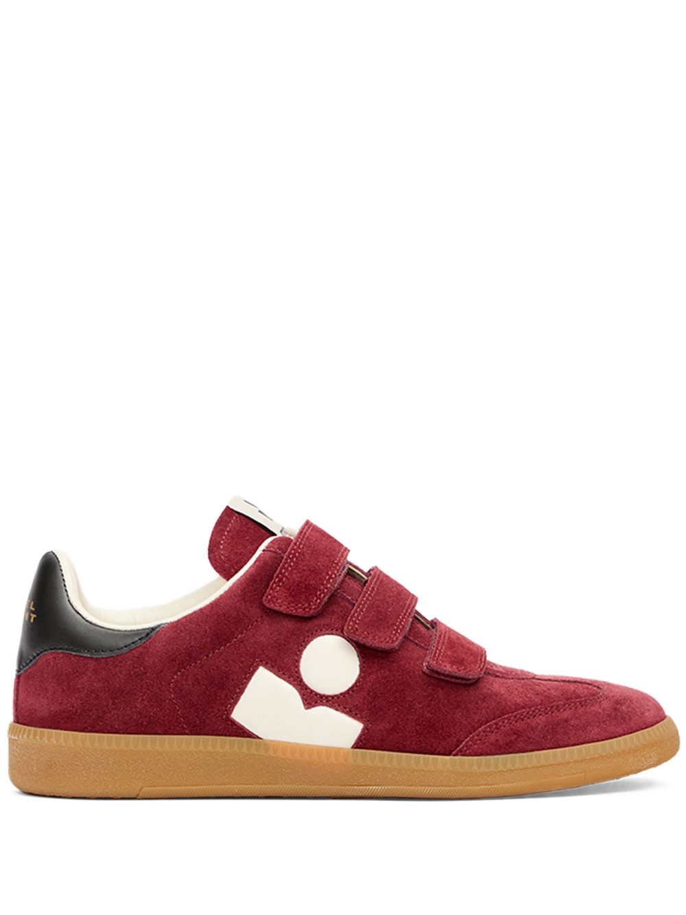 Beth touch-strap suede sneakers - 1