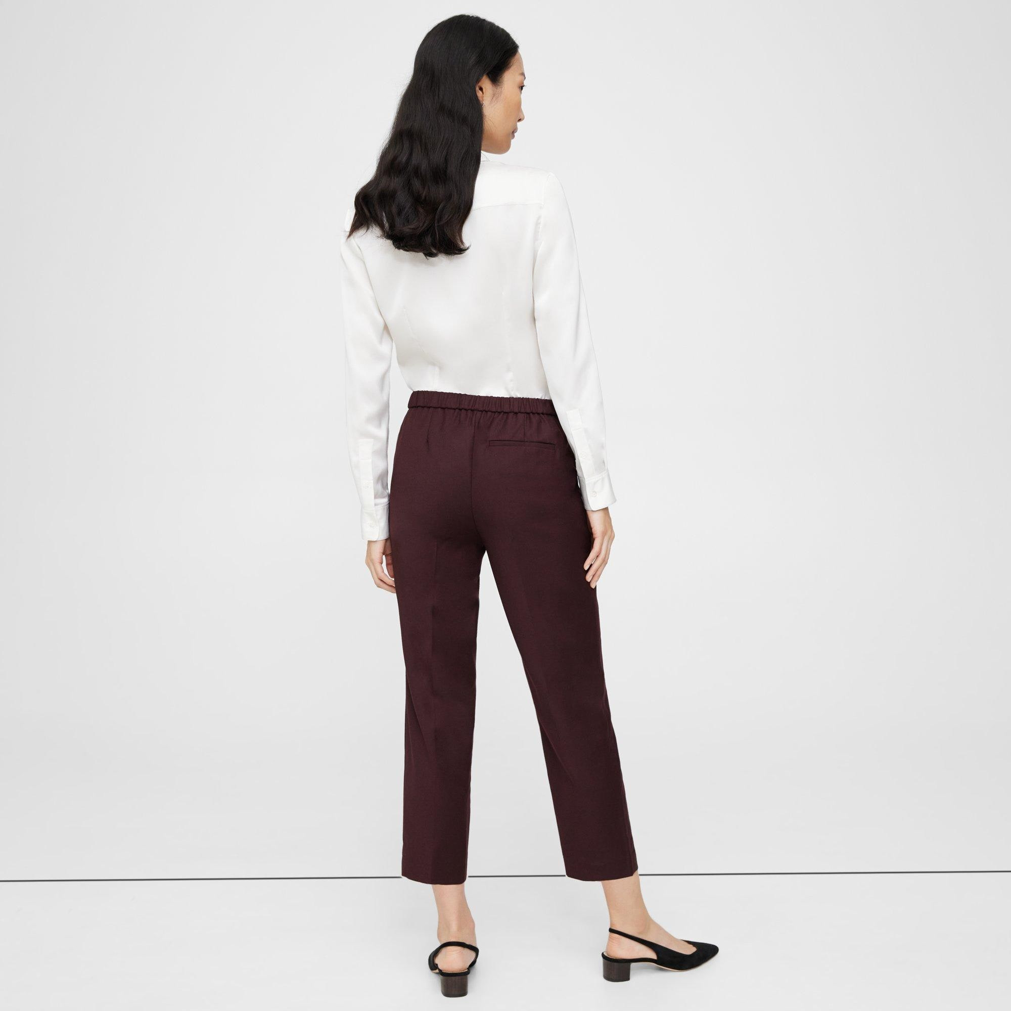 Treeca Pull-On Pant in Sleek Flannel - 5