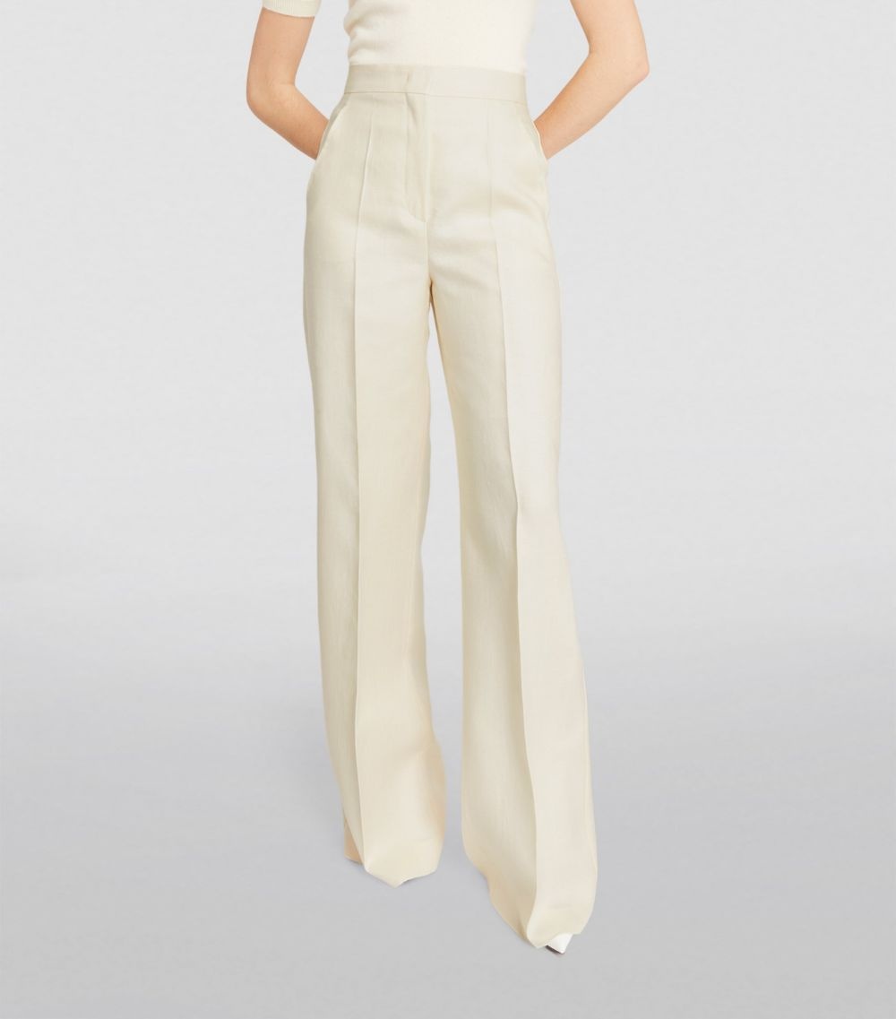 Linen Hangar Tailored Trousers - 3