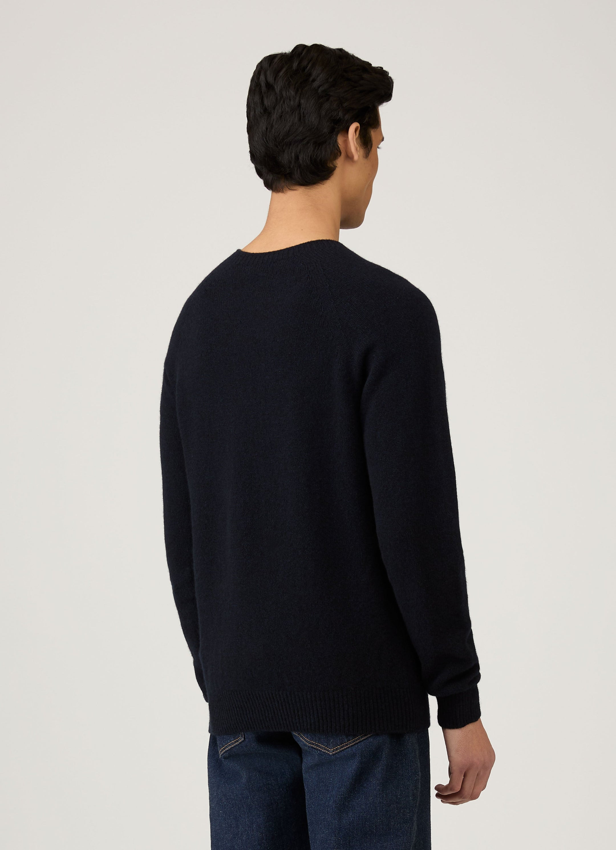 Lambswool Crew Neck Jumper - 5