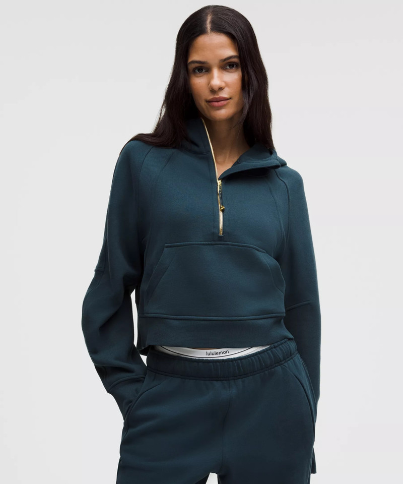 Scuba Oversized Half-Zip Hoodie 1
