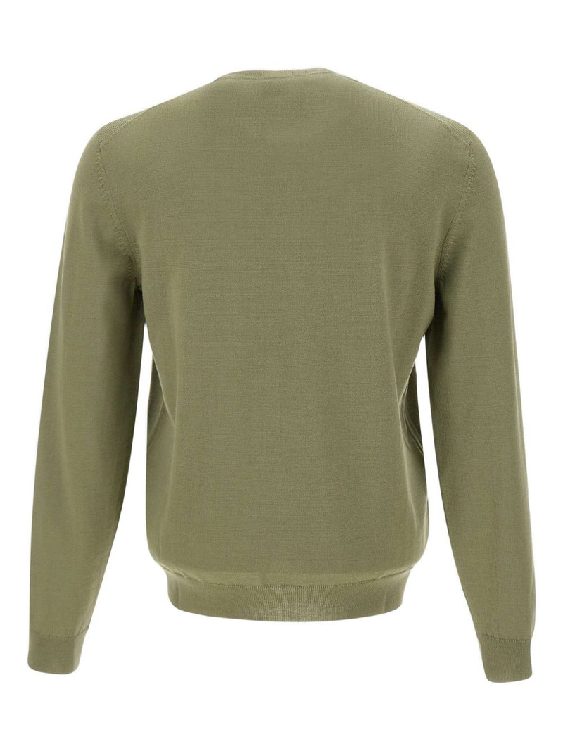 logo-embroidered crew-neck sweater 3