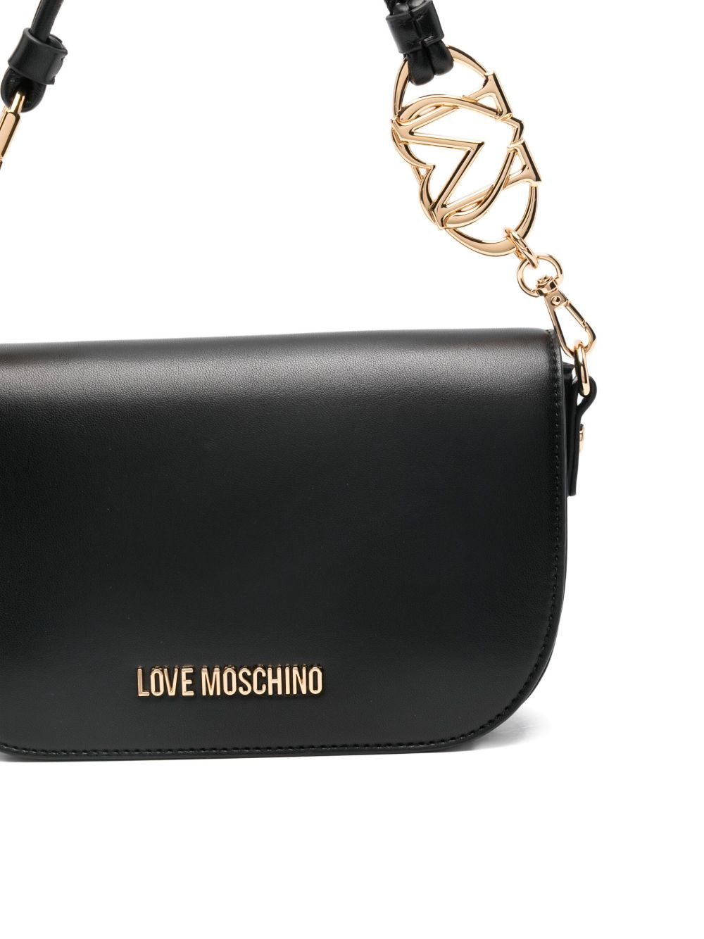 chain-embellished shoulder bag - 4