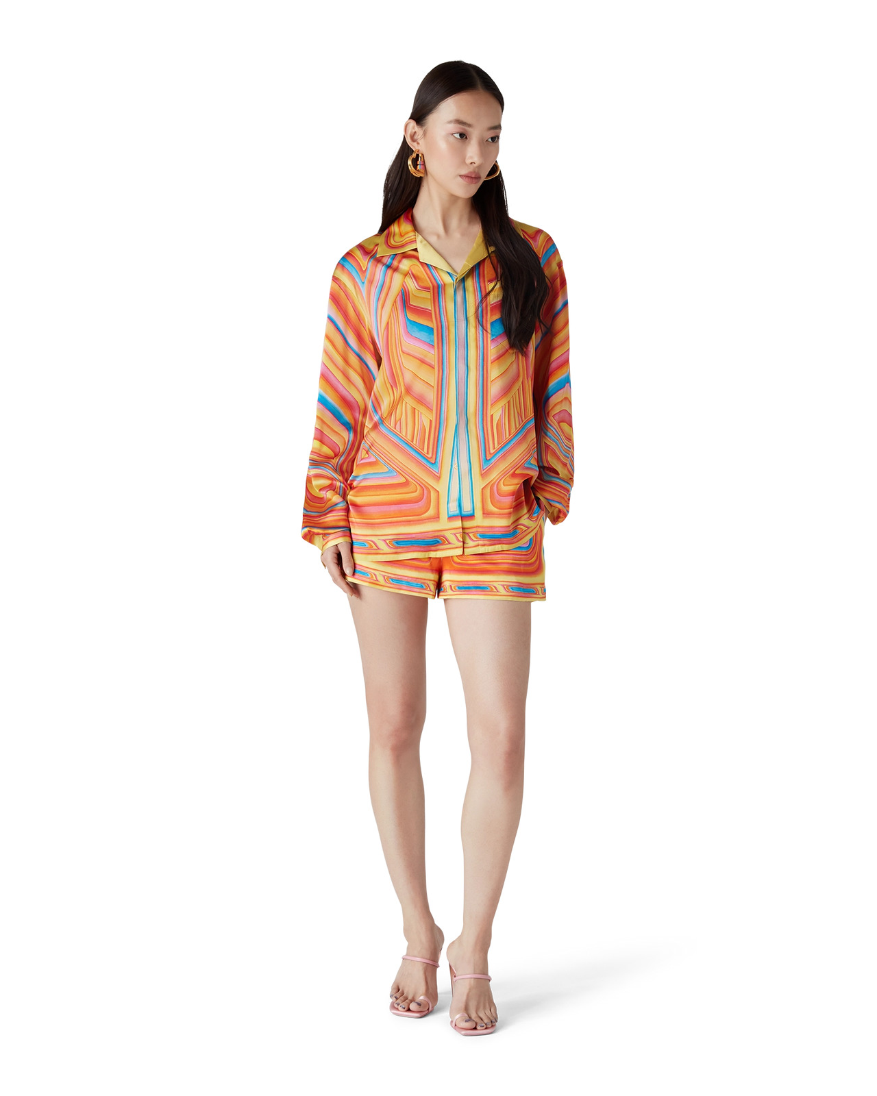 Low Rider Long Sleeve Silk Shirt - 2