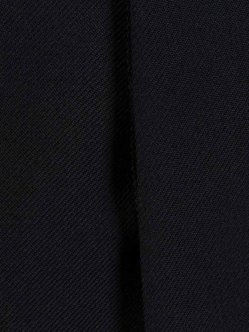 tapered leg tailored trousers 6