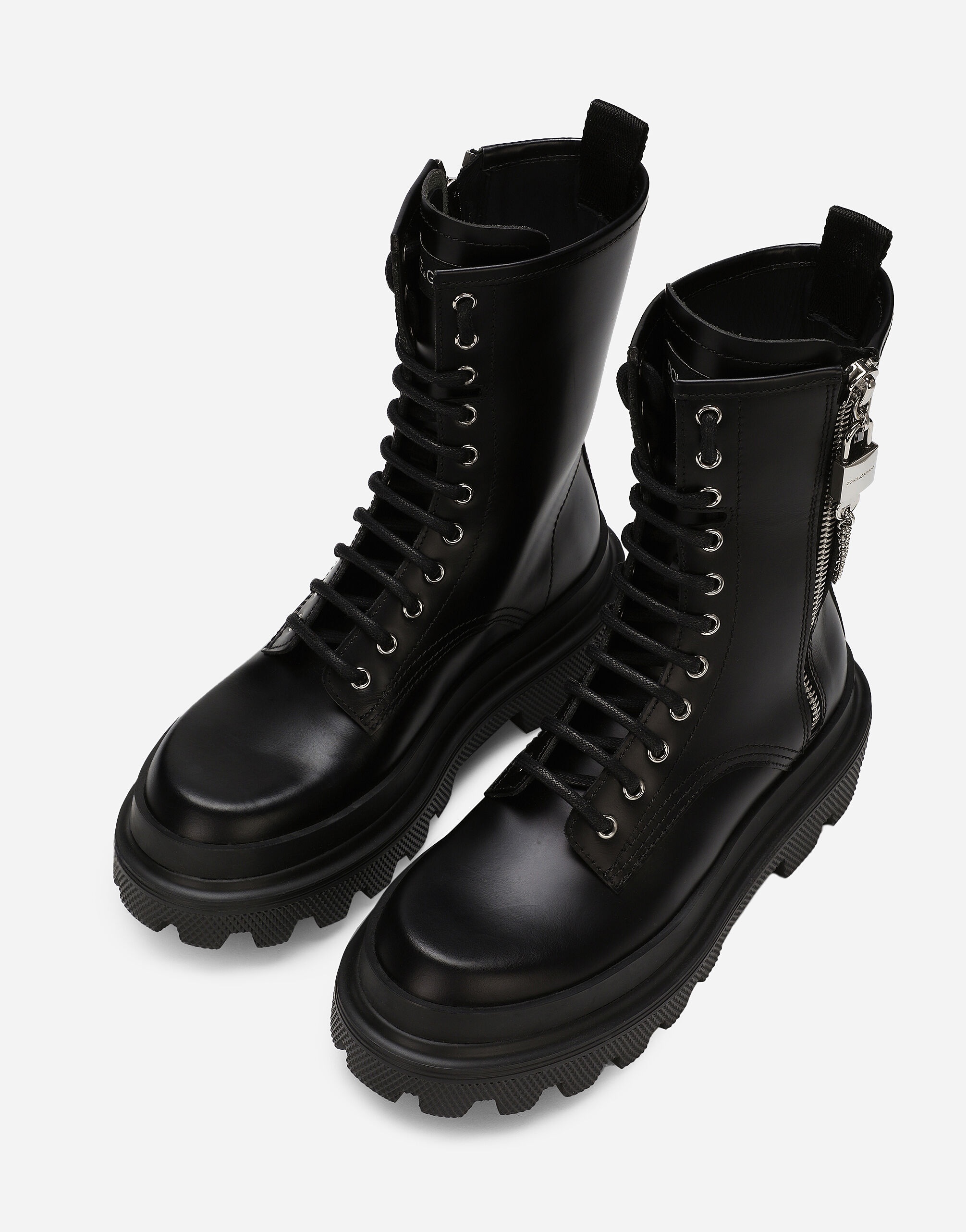 Calfskin ankle boots - 4