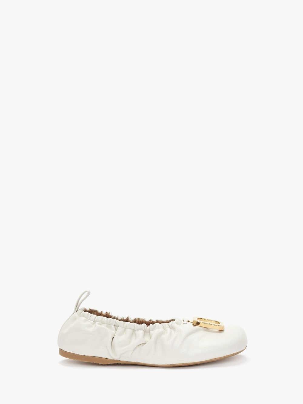 JWA PULLER LEATHER BALLET FLATS - 1