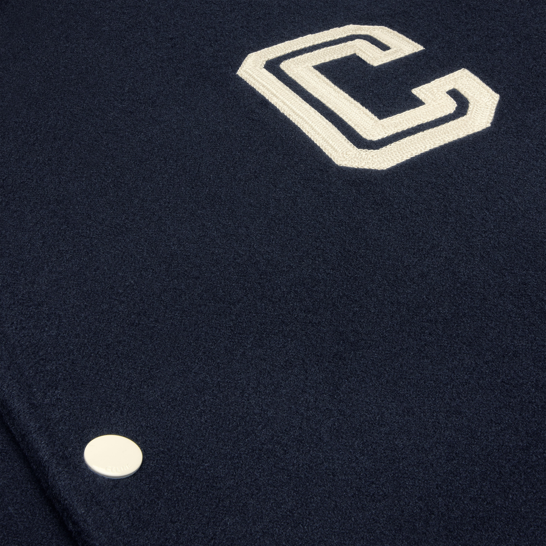 coach jacket in double-face wool - 5