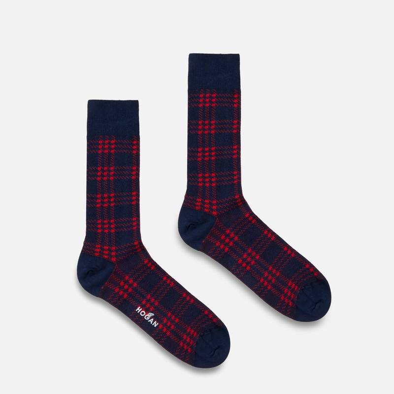 Socks Blue Red 1