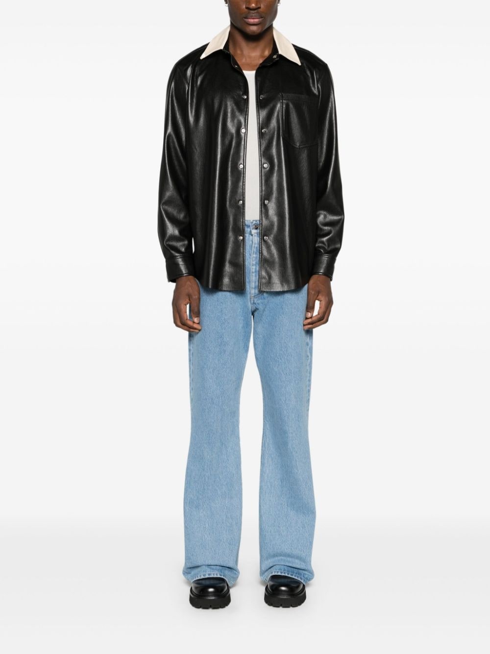 mid-rise bootcut jeans - 2