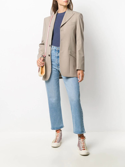 Levi's high rise straight-leg jeans outlook