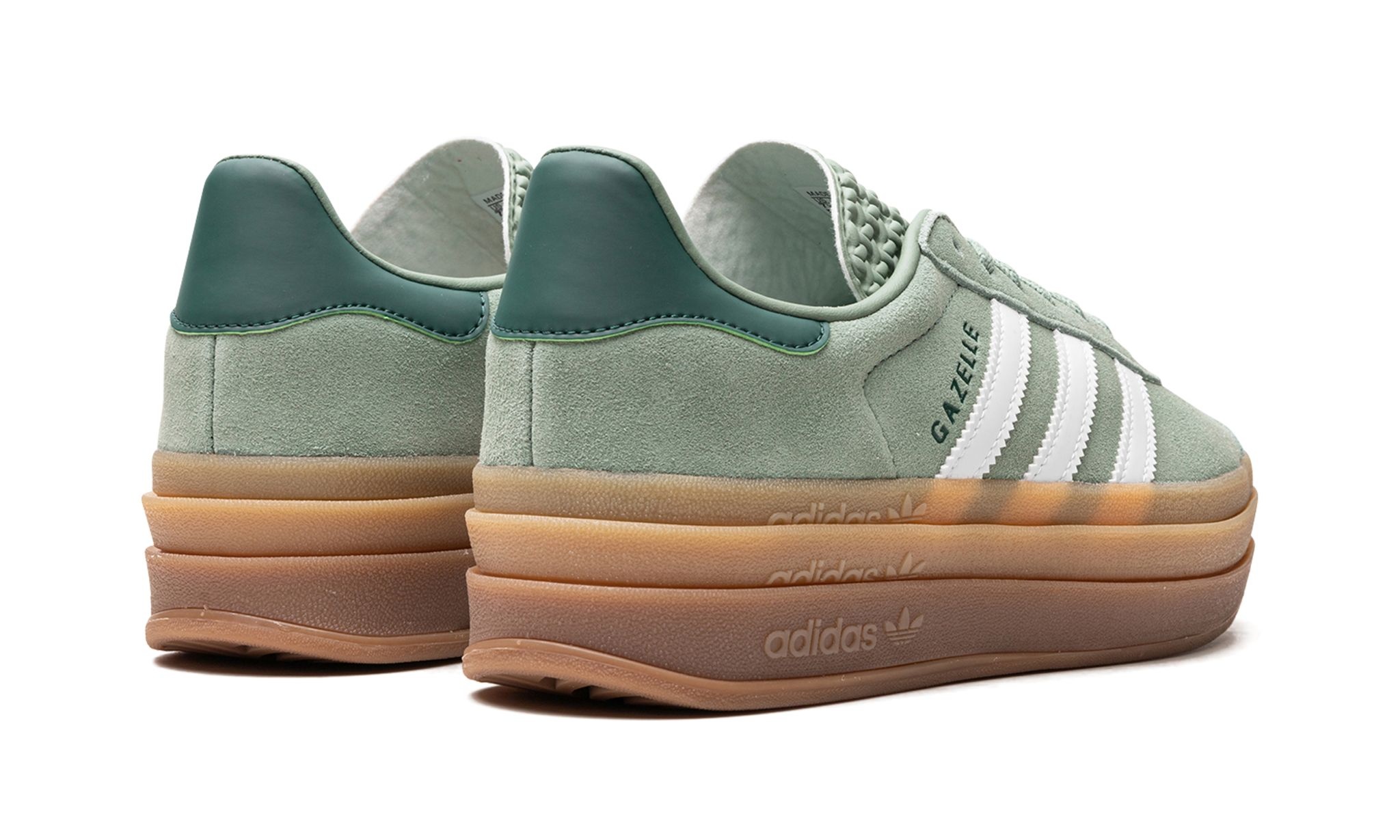 Adidas Gazelle Bold Wmns "Silver Green Gum" - 3