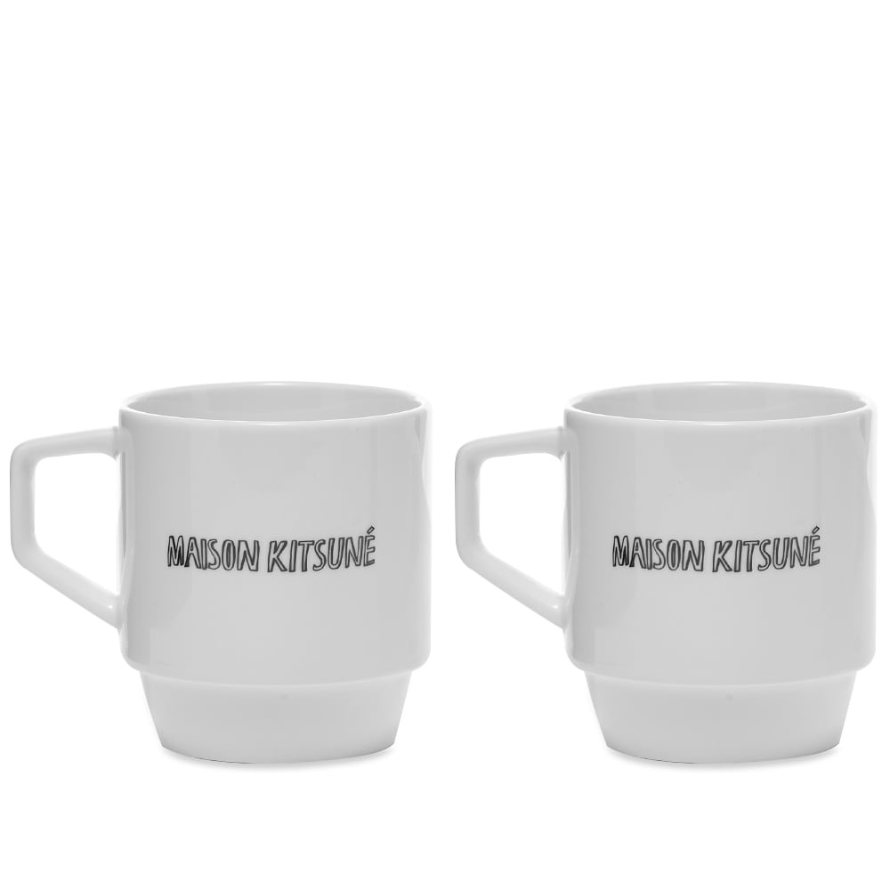 Maison Kitsuné x Line Friends MK Mug Set - 2