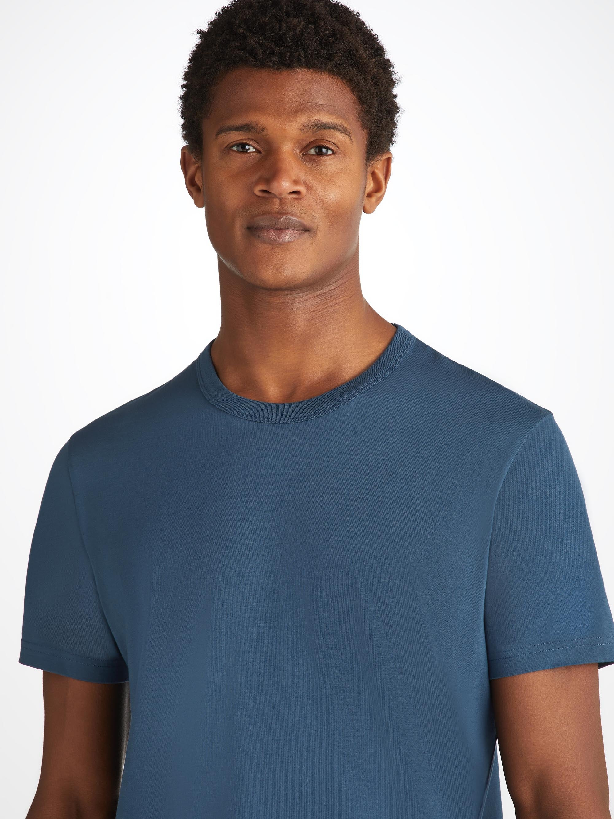 Men's T-Shirt Barny Pima Cotton Denim - 5