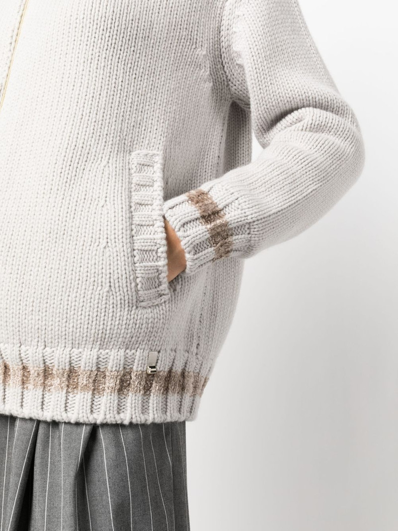 striped wool cardigan 5