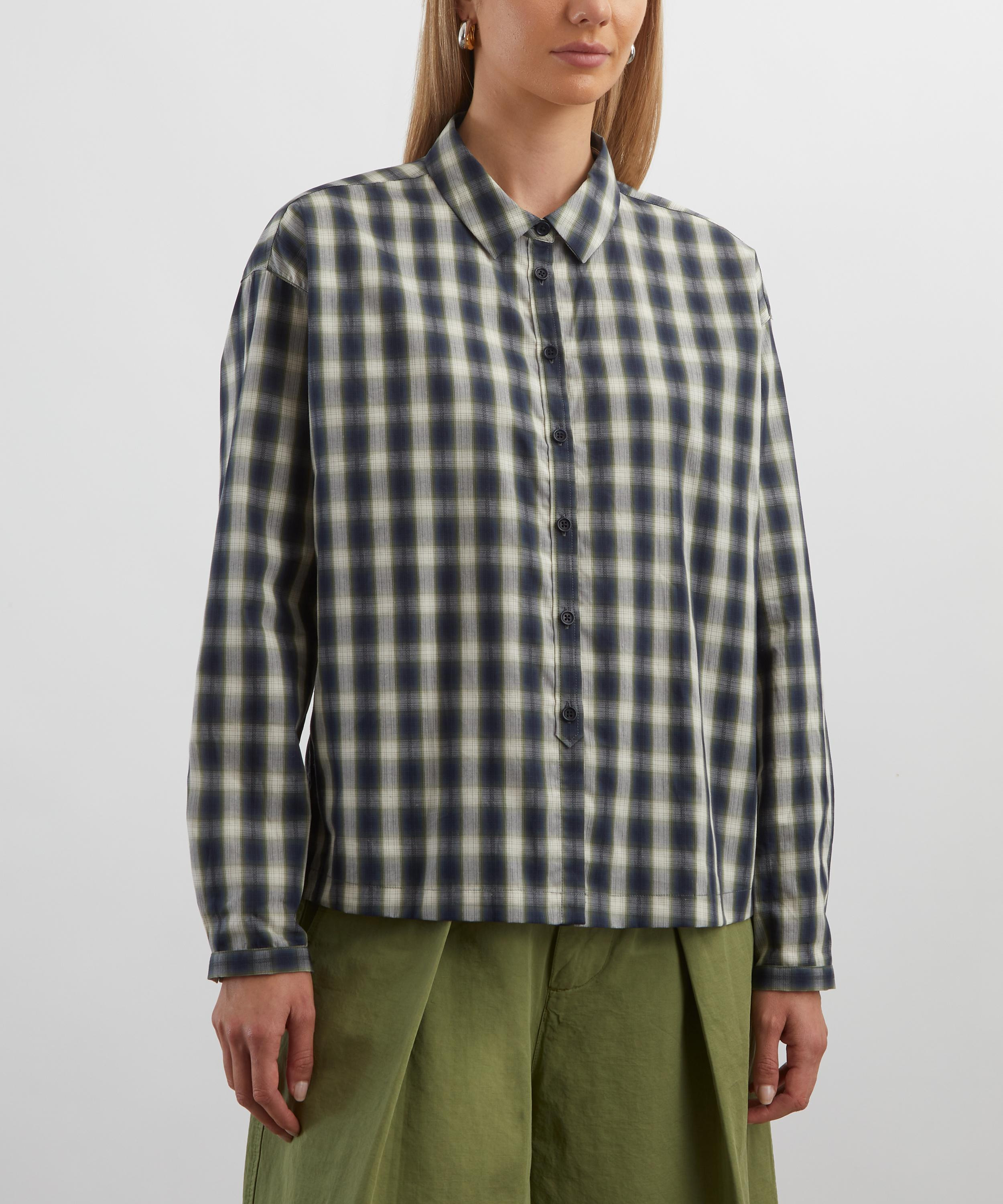 Marianne Checked Long-Sleeve Shirt - 3