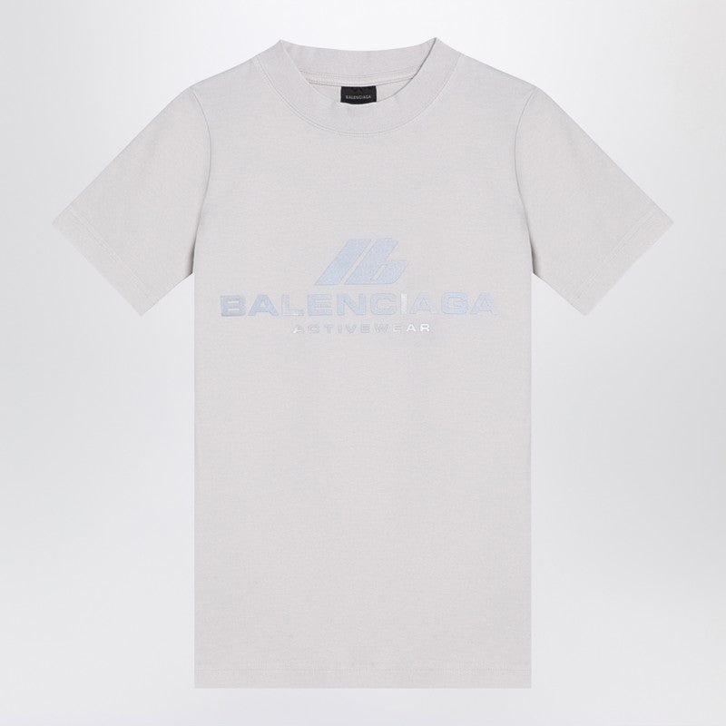 Balenciaga White Activewear T-Shirt In Stretch Jersey Women - 1