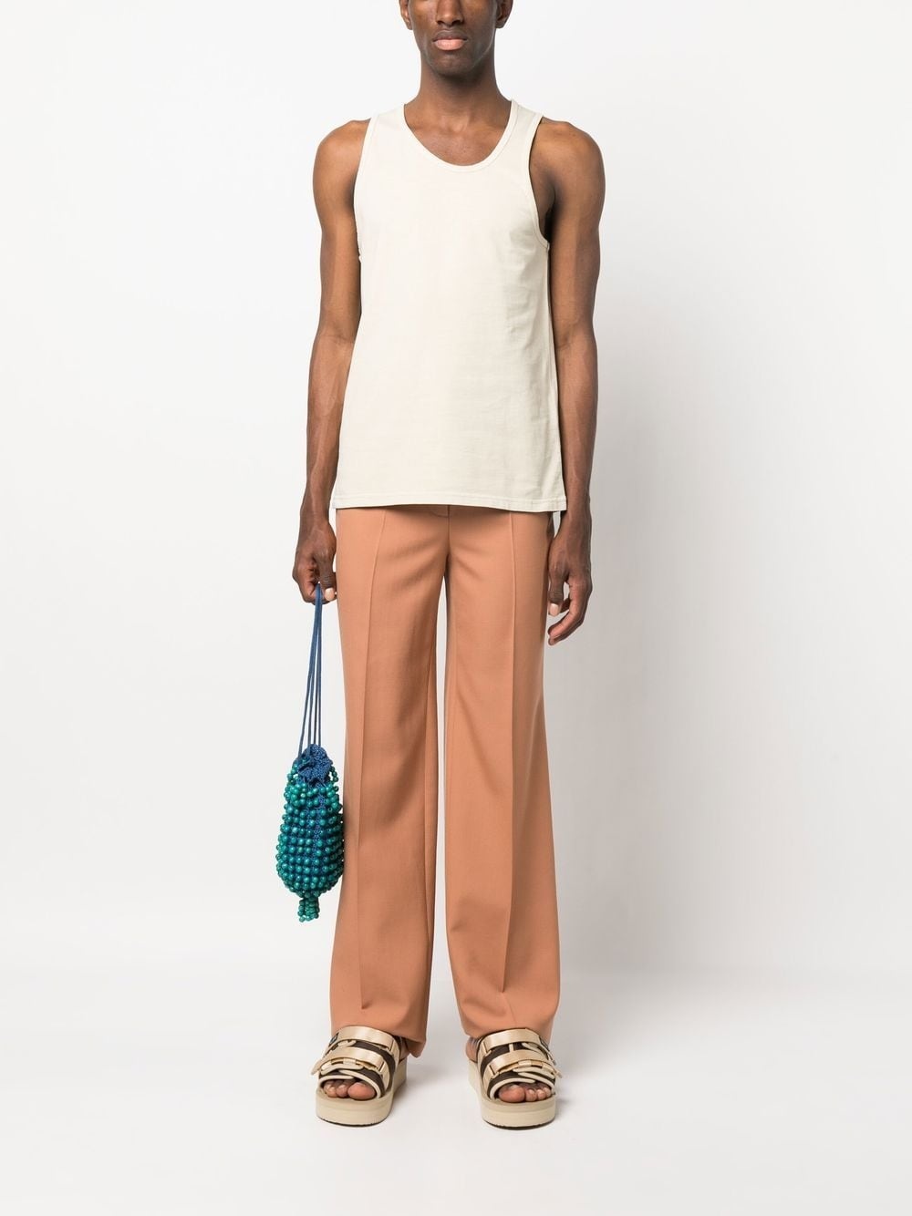 Aziz organic-cotton vest - 2