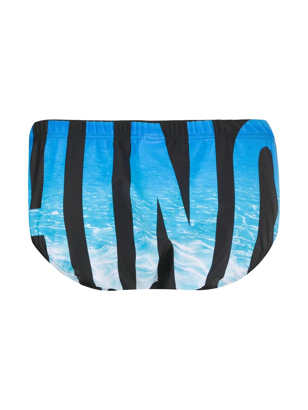 maxi logo swimming trunks - 2