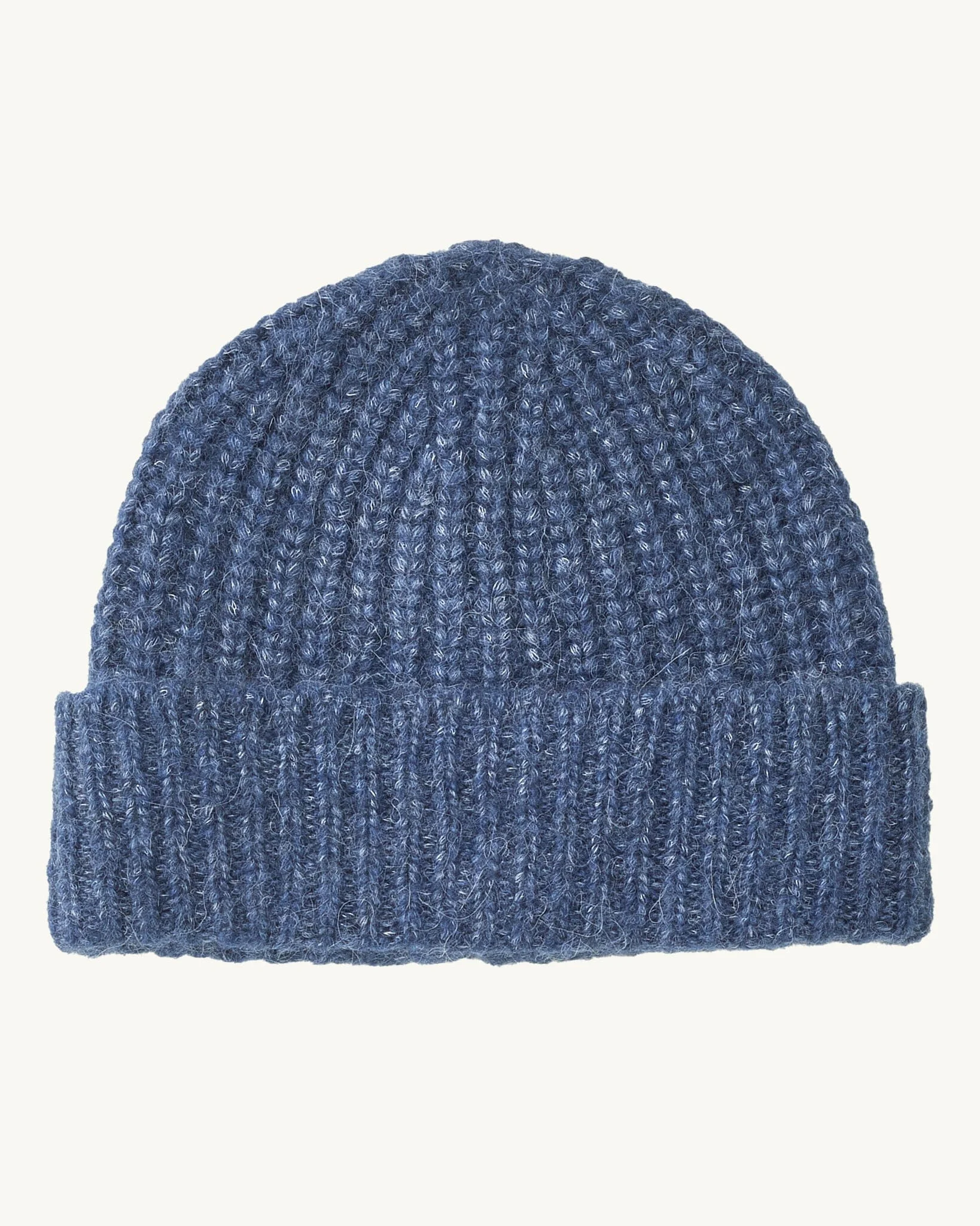 ALPACA BEANIE - INDIGO - 1