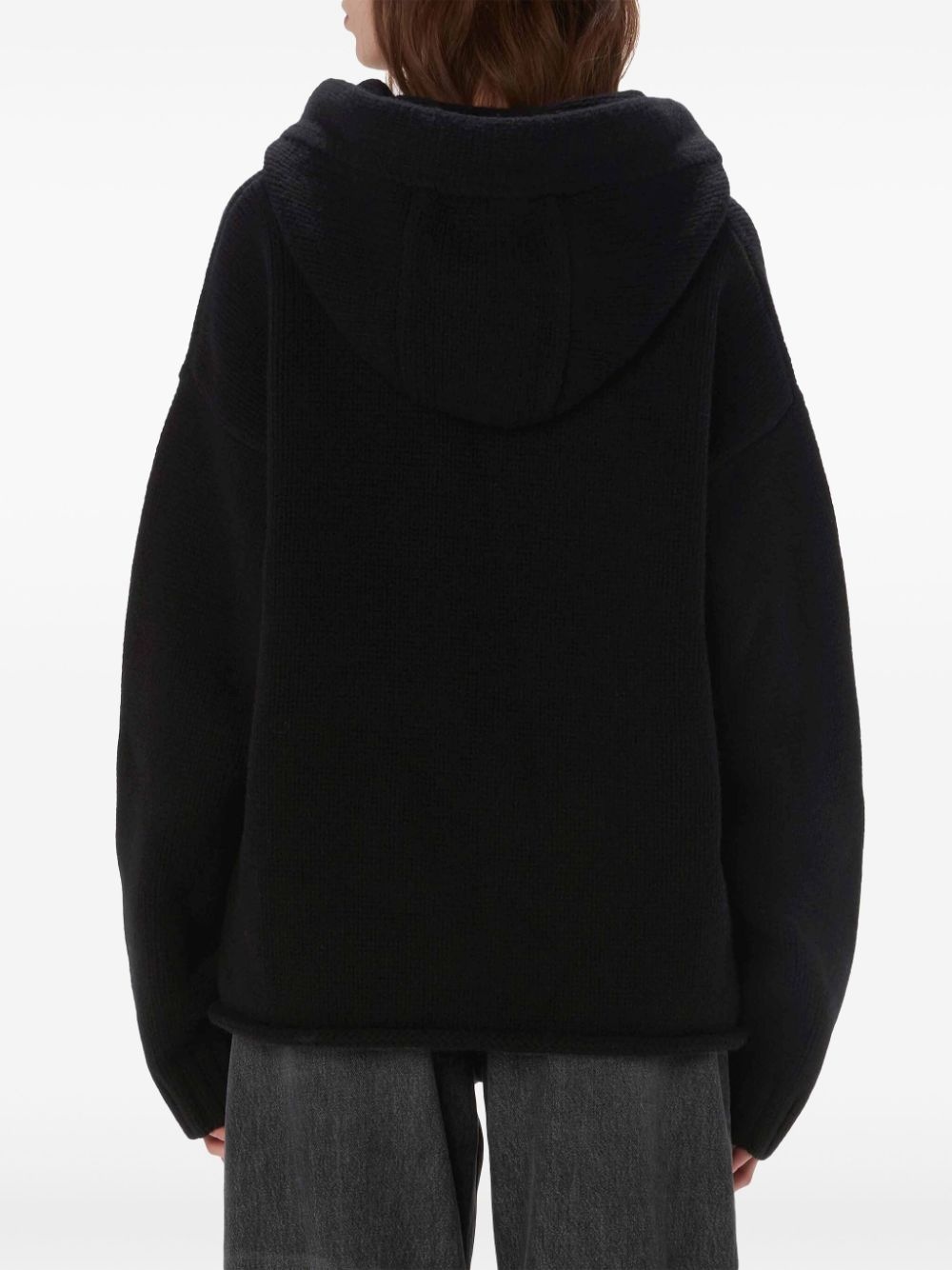 anchor-logo zip hoodie - 4