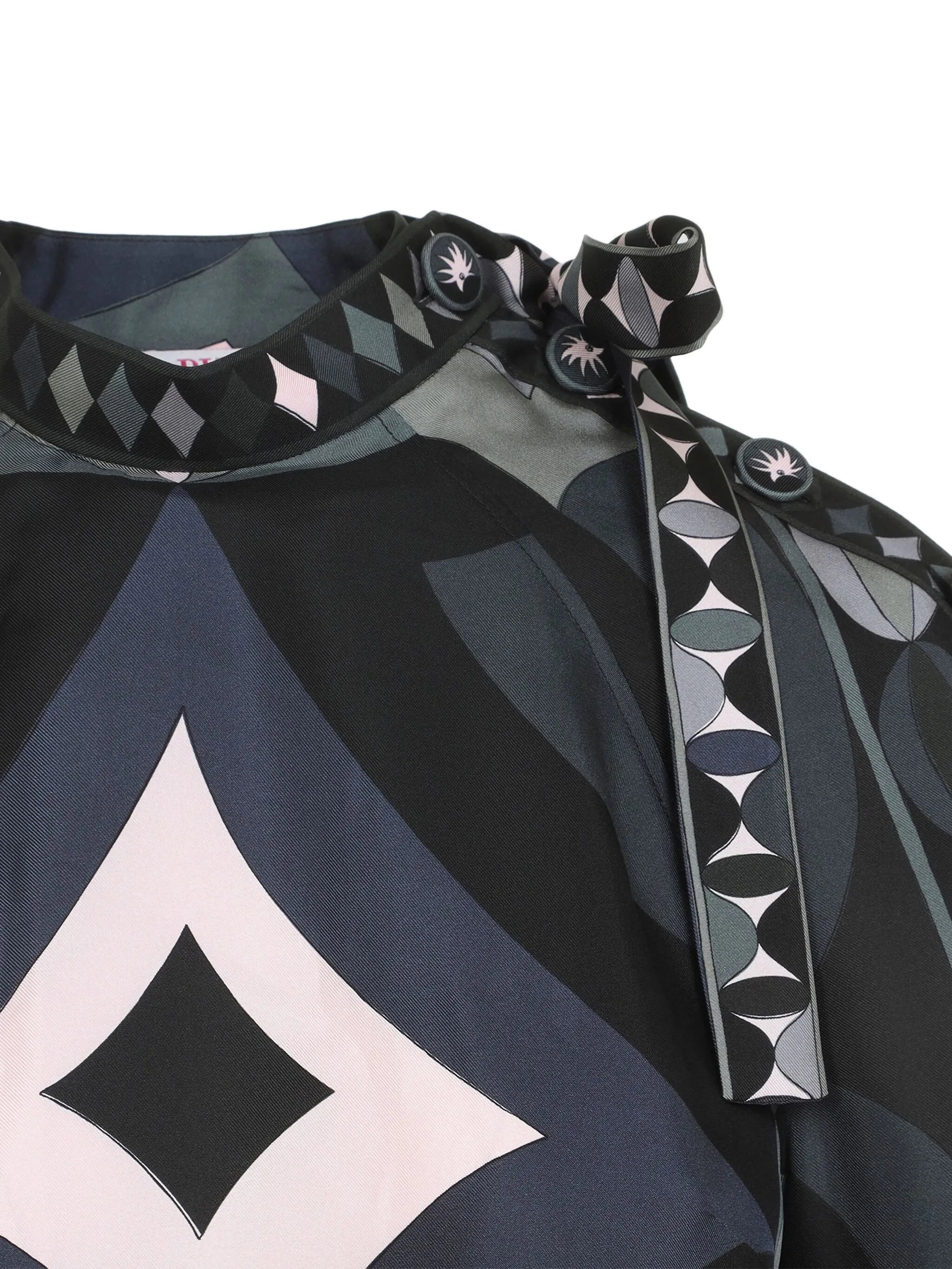 Pucci Geometric-print High-neck Dress - 3