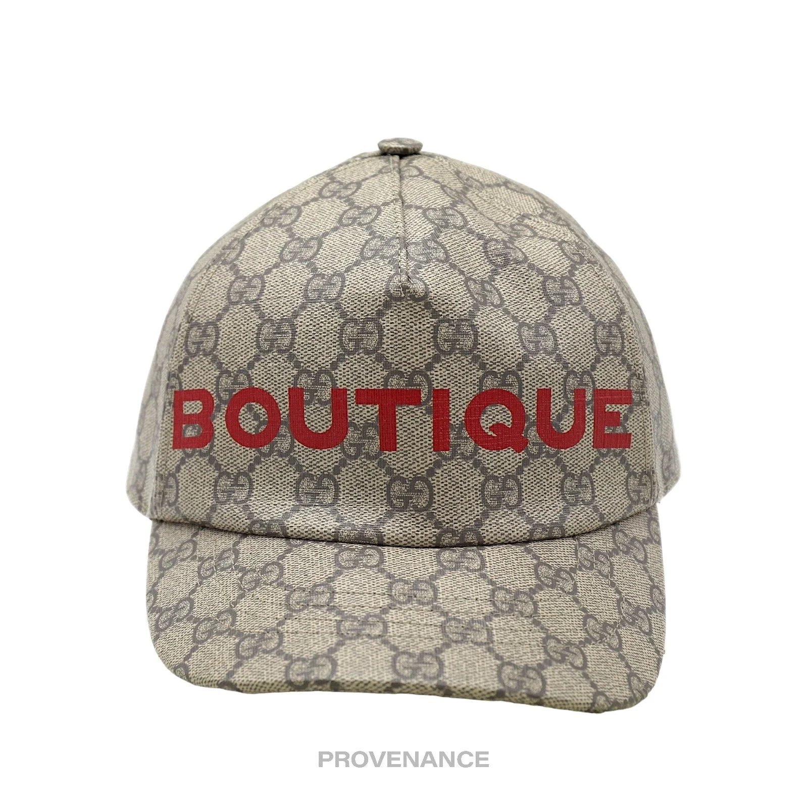 Gucci GG Supreme BOUTIQUE Cap - Monogram GG Canvas - 1