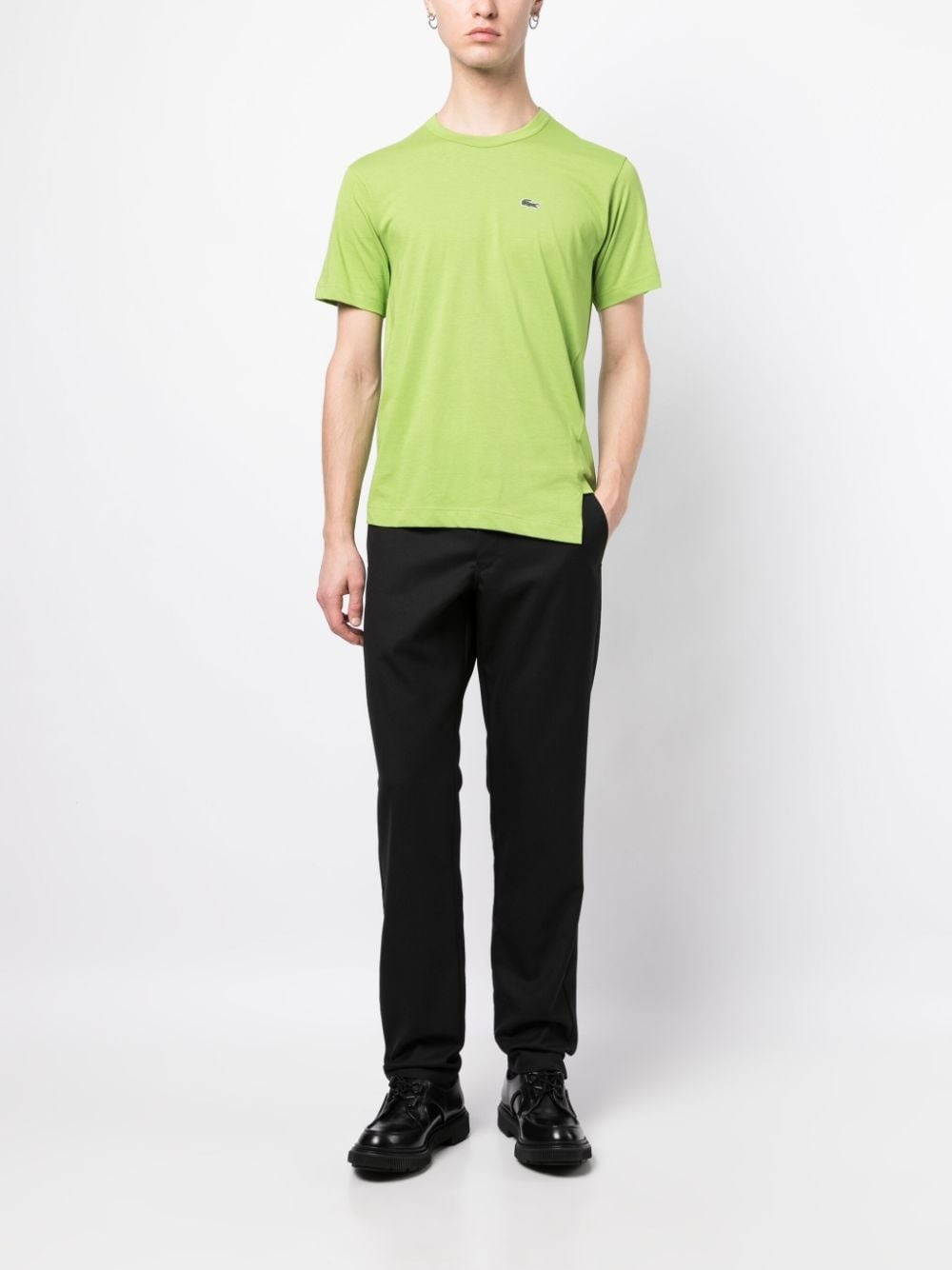 x Lacoste asymmetric T-shirt - 2