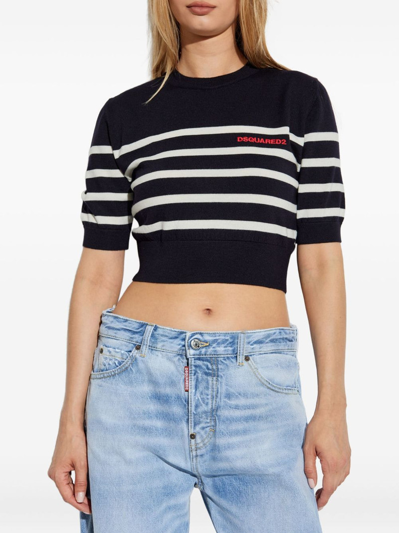 embroidered-logo T-shirt 3
