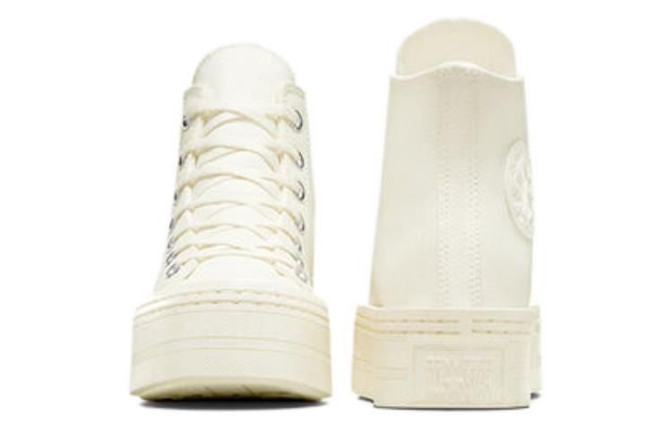 (WMNS) Converse Chuck Taylor All Star Modern Lift Platform Canvas 'White' A06140C - 5