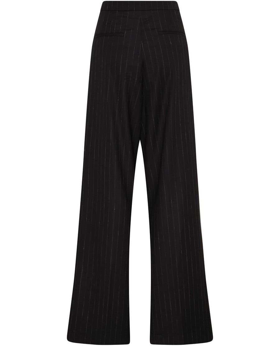 Striped wide-leg pants - 3