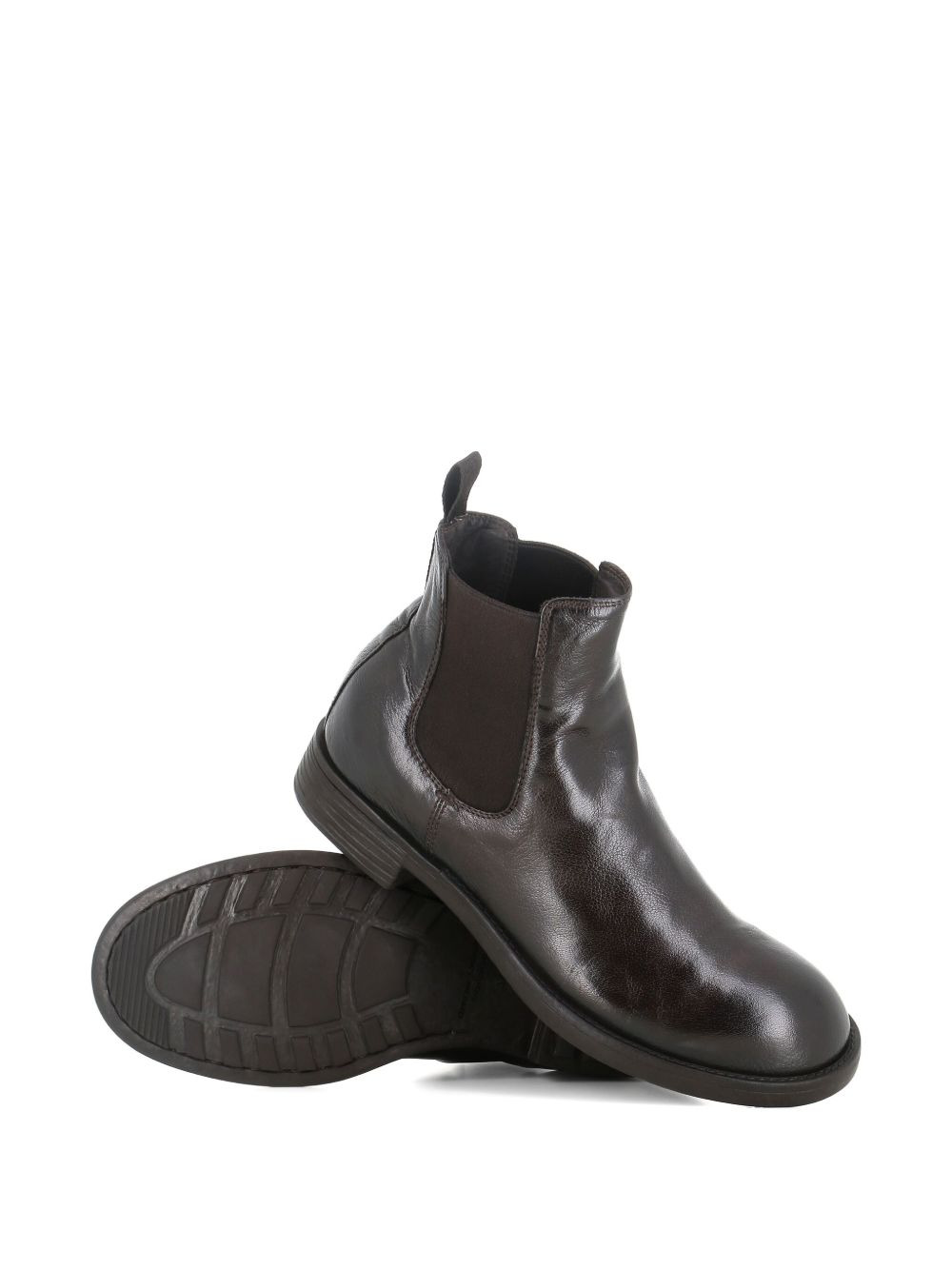Sergeant 102 elastic-panel leather boots - 5