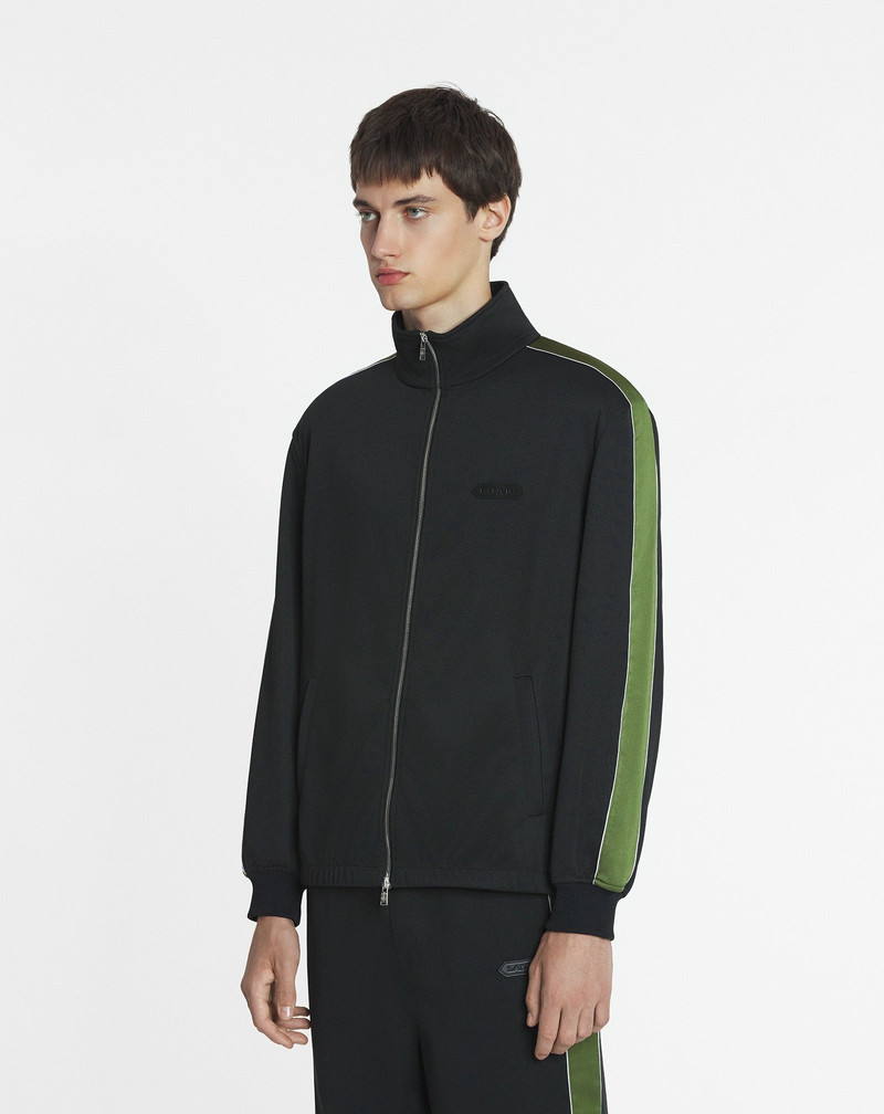 TRACKSUIT JACKET WITH SATIN STRIPES 3